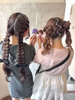 《推しのお話沢山聞きたいです👀✨️推し活前にぜひ💗》推し活ヘア.⋆𝜗𝜚