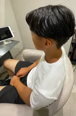 メンズカット＋ニュアンスパーマ