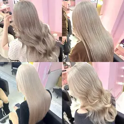 【初ブリーチにオススメ💍】人気No.1🦄ナチュラルブリーチ➕韓国風艶カラー➕高保湿トリートメント✨【ミニモ学割】