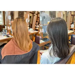 《11･12月限定⛄️》カット＋髪質改善水素カラー🫧（SB込）¥15,000→¥11,000