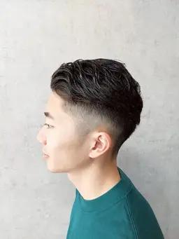 【ダメージ軽減メニュー】メンズ限定🍀髪に最大限に優しいオーガニックカラー＋トリートメント＋360℃決まるカット🌏