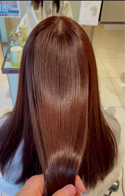 【髪質改善】縮毛矯正+トリートメント