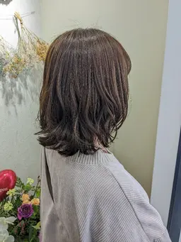 コテ巻きのみ/巻き髪