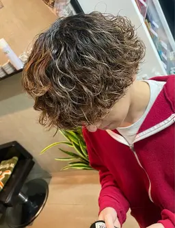 ミニモ限定メンズカット＋パーマ