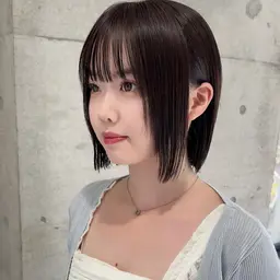 💎トリートメント付きおすすめ💎似合わせカット✨+oggiotto6stepTR✨ボブ/切りっぱなしボブ/
