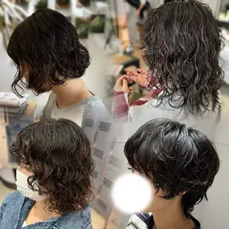 【メンズも⭕️】💇🏻‍♀️カット+パーマ🌷