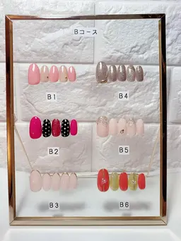 【オフィスで映える💅】Bコース【約200色🎨から色替え自由】※オフ込み。補足説明ご熟読の上、ご予約願います。