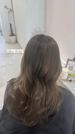 🎀当日限定🪽🔮韓国風💕ツヤワンカラー🛁ダメージを最小限に抑えたオーガニックカラーを使用💞