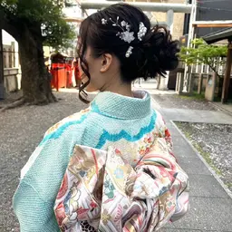 成人式着付け＋ヘアセット