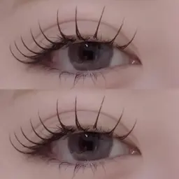 【★K-POPアイドル級★束感】まつ毛エクステ100本+高級コーティング