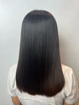 縮毛矯正+カット+3stepトリートメント