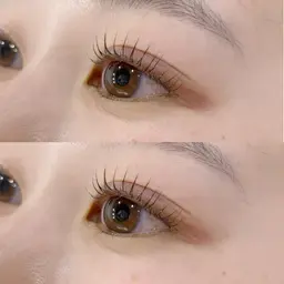 まつげパーマ💙束感まつ毛・コーティング付き