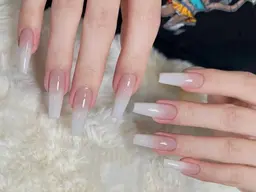 【長さ出し】🎀SNS大人気ワンホンネイルベビーブーマー【8980ケア込み】