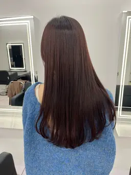 【フルコース】カット+カラー+縮毛矯正+トリートメント