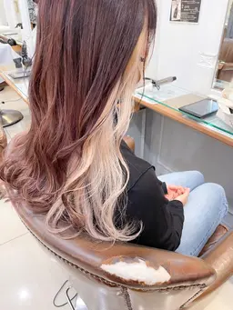 【minimo価格】カット+インナーカラー+トリートメント