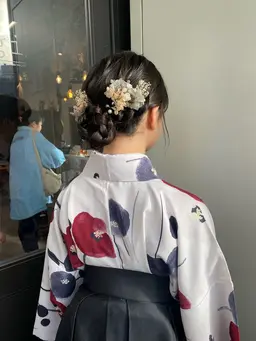 【✨ペア割✨】卒業式着付け+ヘアセットお友達と一緒に❤️🔥