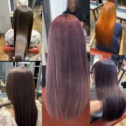 カット＋ヘアカラー＋縮毛矯正＋トリートメント
