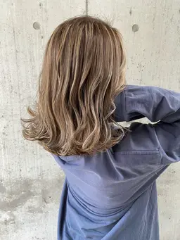 【追加メニュー】ハイライト(ブリーチあり)