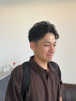 【メンズ限定】カット+パーマ🐦‍⬛🩶