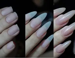 🉐チップジェル長さだし10本ワンカラーor ラメグラデーション(オフ別料金、ドライケア)メンズOK