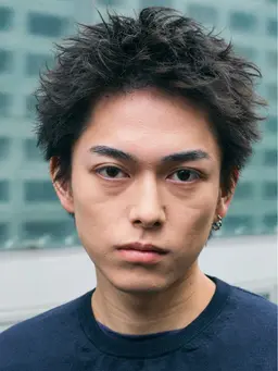 【😎メンズ限定😎】刈り上げなしショート/スパイキーショート/アップバング/メンズショート