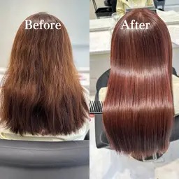 【ダメージ予防♪】髪質改善カラー+髪質改善ヘアエステ＋髪質改善カット