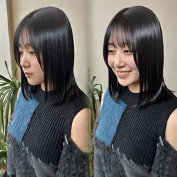 【うるツヤ美人髪】似合わせカット+髪質改善トリートメント🫧