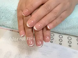 【バンド】フレンチネイル☆オフなし