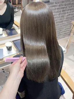 平日15時以降限定🌟ブリーチ無し暗めワンカラーモデル🌟