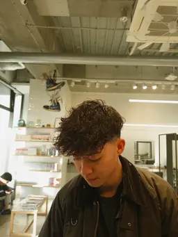 メンズカット＋パーマ