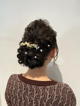 [お呼ばれヘアセット]