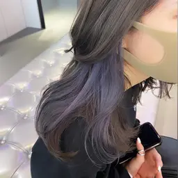 🌐𝗗𝗲𝘀𝗶𝗴𝗻 ｶﾗｰ 🌐カット➕インナーカラー(orイヤリングカラー)➕選べるトリートメント