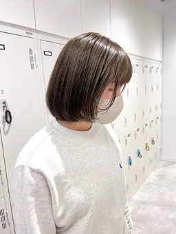 【🤍ブリーチなしダブルケアカラー🤍】ミニモ限定🫧ブリーチなしで明るさ、透明感Maxカラー