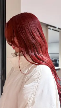 【技術向上モデル価格🌿】カット＋ブリーチなしダブルカラー ¥5,000