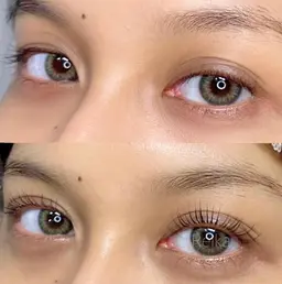 まつ毛パーマ上