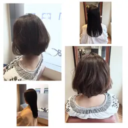 ⛄️冬のスペシャル割引クーポン☀️トレンドイメチェンカット✂︎+ダメージレスサプリメントパーマ+最高級オージュアTr⭐️