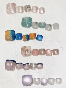 【フット】定額デザイン！初回オフ込み11,000円→8,800円！お色変更無料！