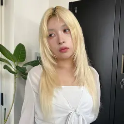 ✨朝限定✨トレンド似合わせカット＋🍇ブリーチなしやわらか韓国カラー🍇＋内部補修treatment💠