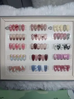 チップ長さだし❣️定額デザインB🥰絶対可愛い❤️