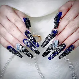 【ゴテゴテ乗せ放題】【長さだし】🎀人気NO.1 ♡無制限パーツ付け放題♡ 《🎀🩷☠️🐰🐻などパーツ沢山》