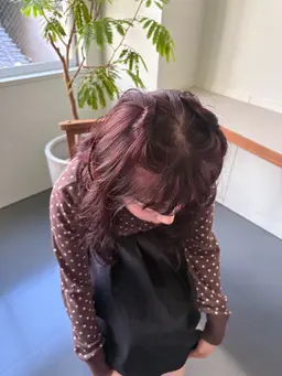 ワンカラーで冬カラーに🌝🪻