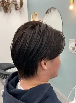 🌀メンズカット+パーマ+眉カット🌀