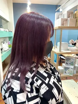 【40%OFF⛄️】カット➕透明感カラー➕ケアトリートメント