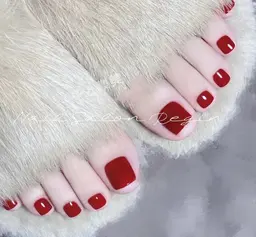 【minimo限定 自爪FOOT】※遅刻禁 ワンカラー or ラメグラデーション ￥6,800→¥6,300