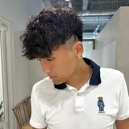 メンズパーマ＋カット