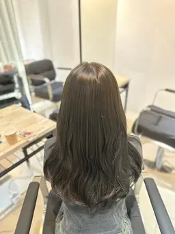 【透明感🫧】ブリーチなしダブルカラー