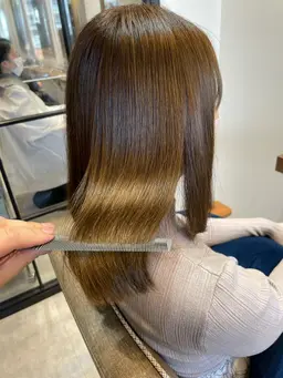 🫧艶々サラサラ髪🫧カット+カラー+TOKIODESIGN縮毛矯正