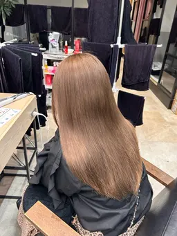 【✨OPEN記念✨ミニモ学割U24】ブリーチなしWカラー＋4ステップオージュアトリートメント