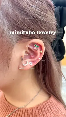 【💎SNSで話題💎】耳つぼジュエリー10パーツ