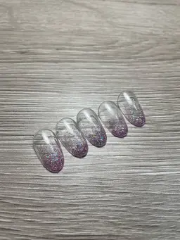 【オフあり✨】シンプルHANDラメグラデーション（ラメグラ）